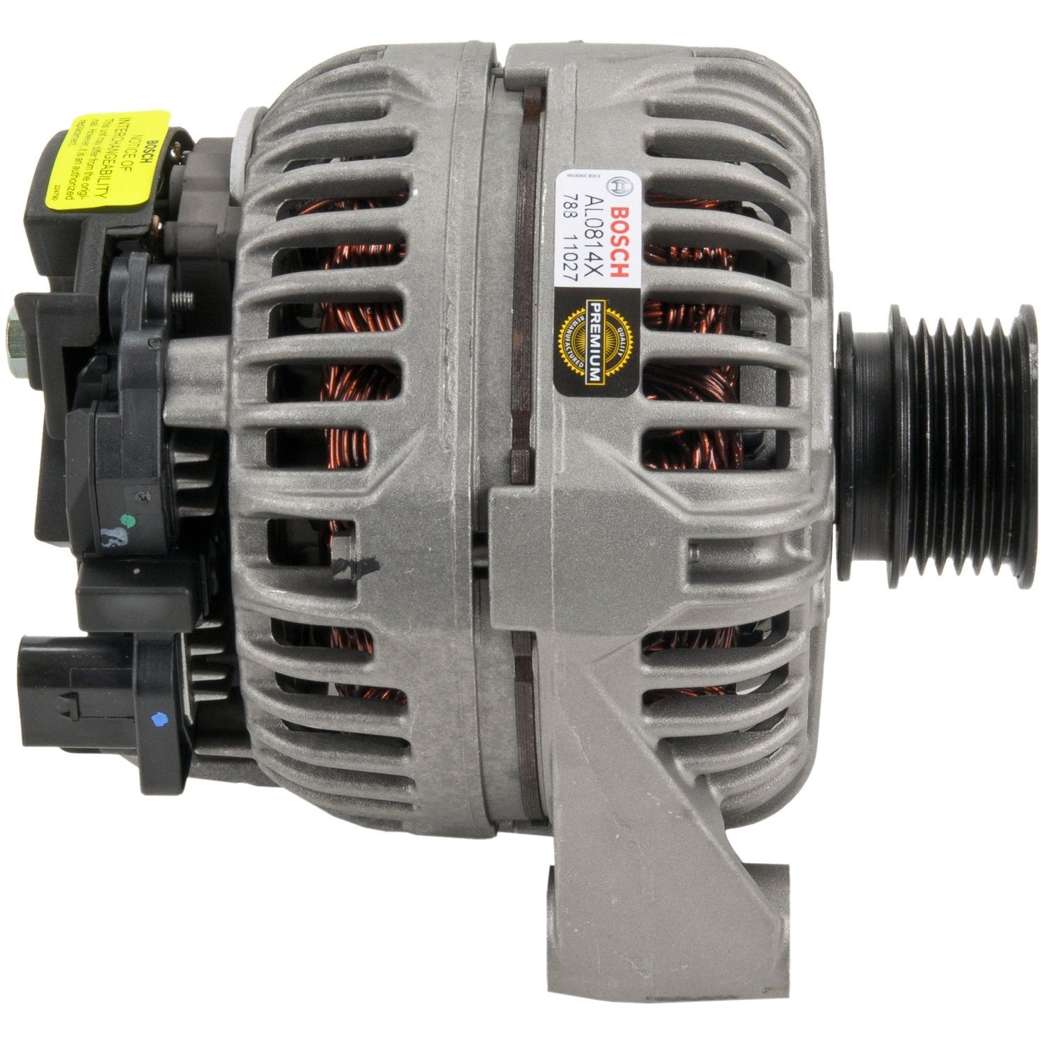 Bosch AL0814X Alternator For 03-06 BMW 325Ci 325i 525i 530i X3 ...