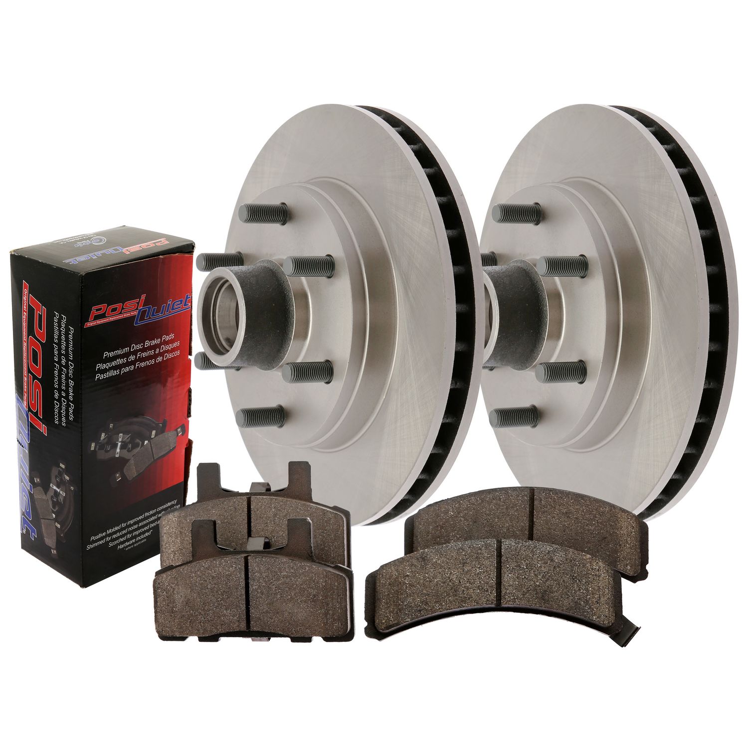 Centric Parts 907.42534 Posi Quiet Brake Pads with C-TEK Brake Rotors