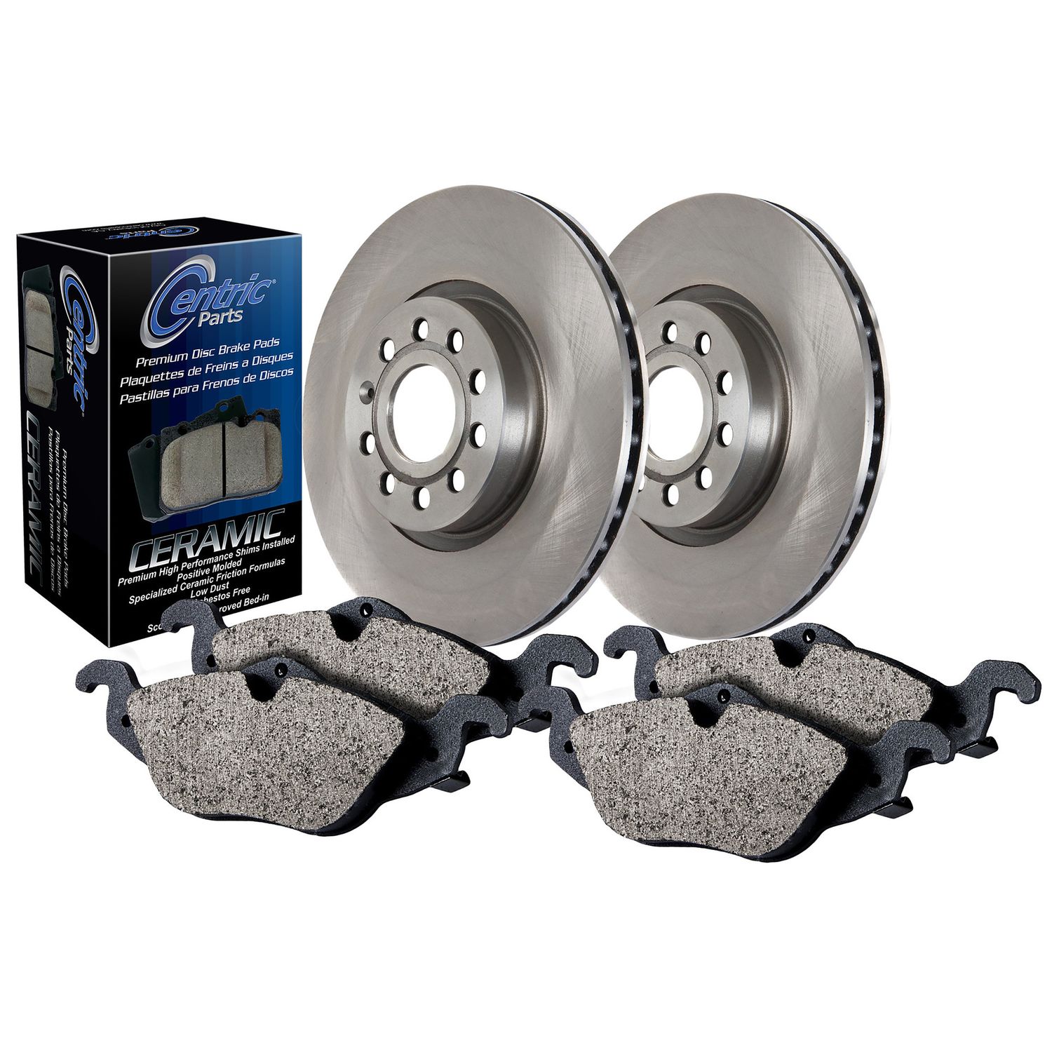 Centric Parts 908.35048 Centric Select Pack Single Axle Front Brake Kit