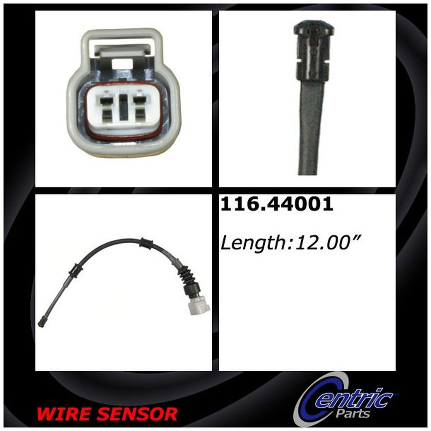 Centric Parts 116.44001 Centric Brake Pad Sensor Wire For 93-94 Lexus LS400