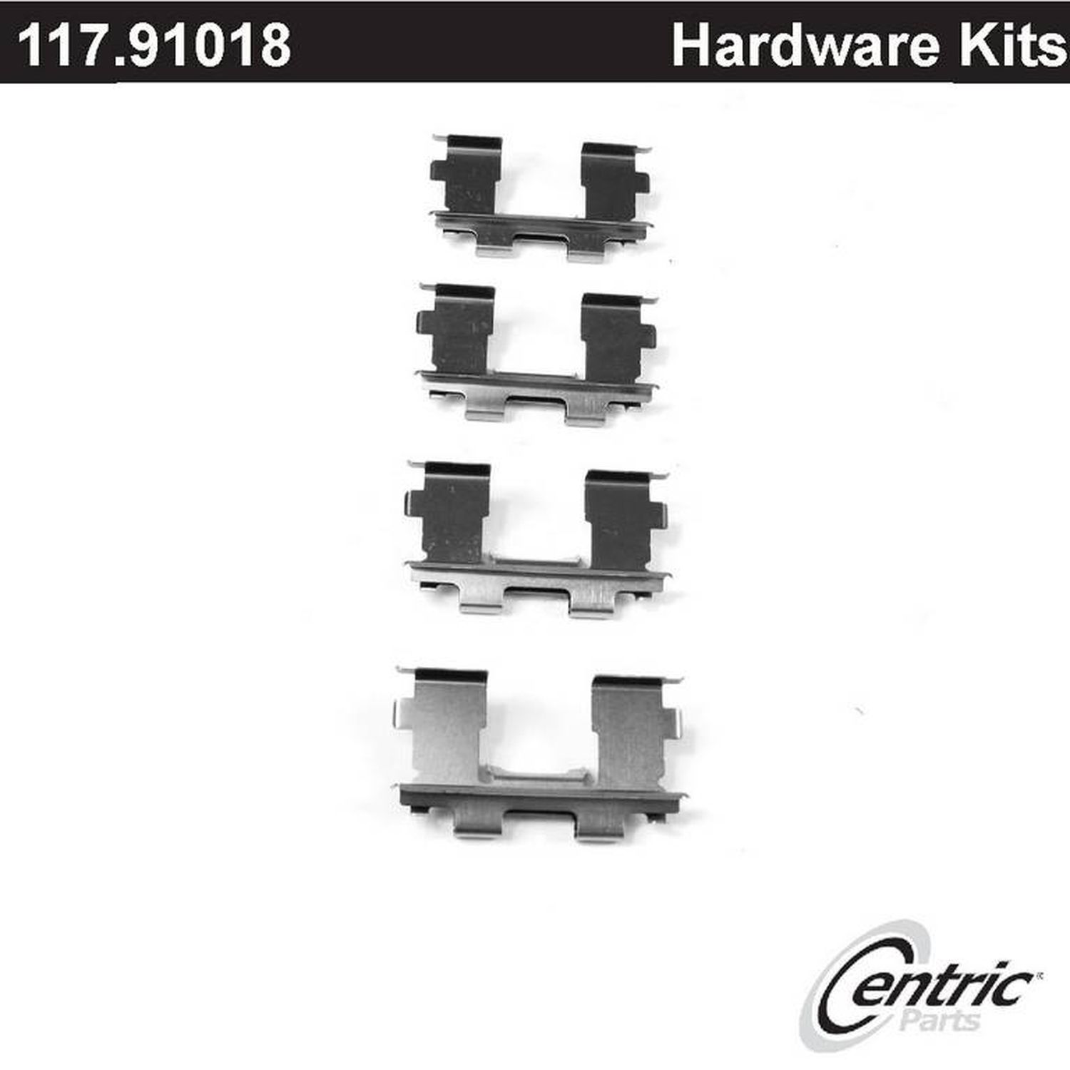 Centric Parts 117.91018 Centric Disc Brake Hardware Kit