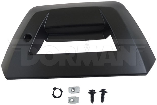 Dorman 82782 Tailgate Handle Bezel Textured Gray For 02-06 Cadillac Escalade EXT - Picture 2 of 7