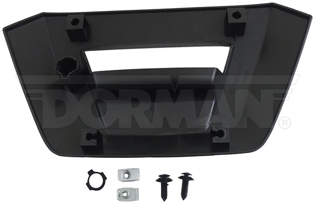 Dorman 82782 Tailgate Handle Bezel Textured Gray For 02-06 Cadillac Escalade EXT - Picture 3 of 7