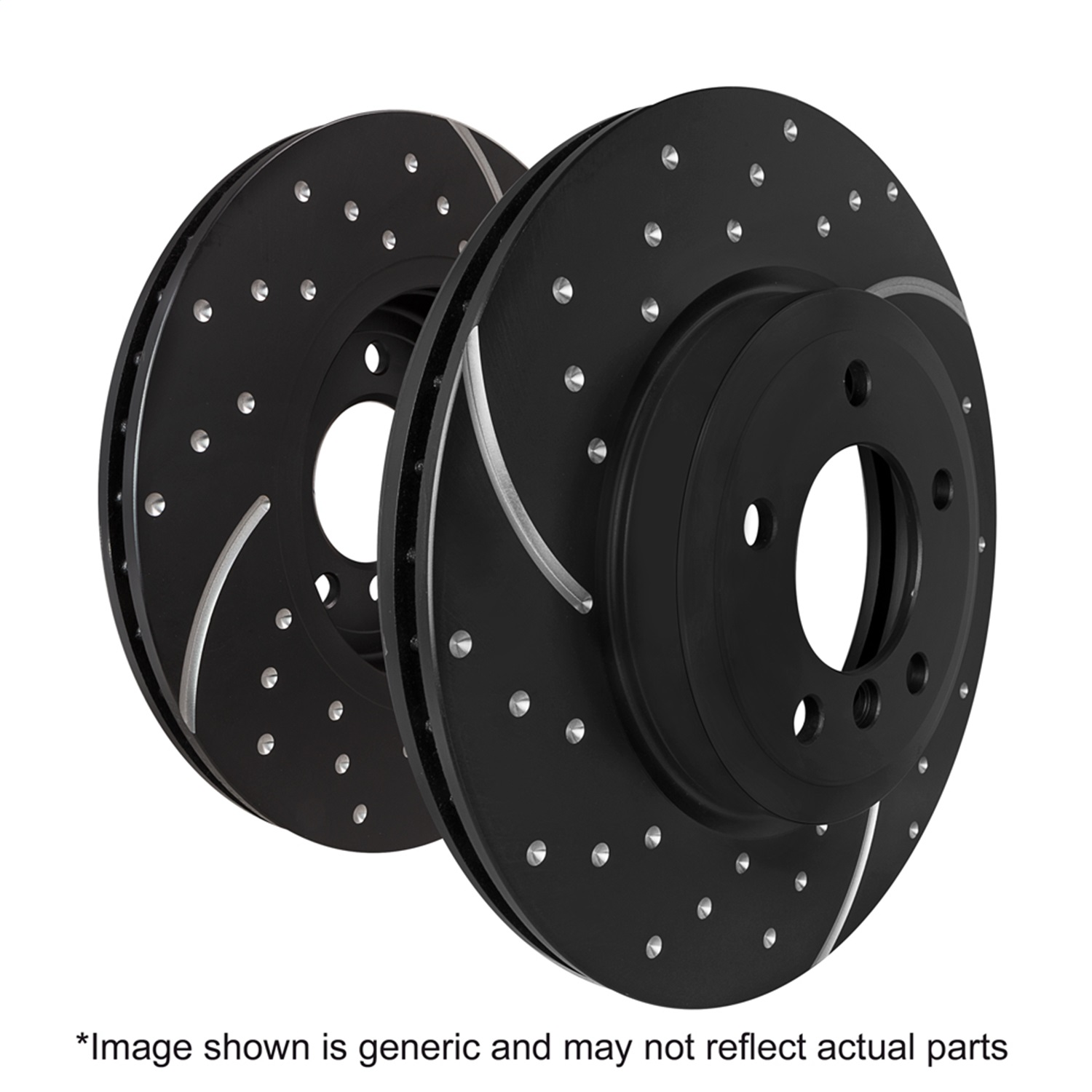EBC Brakes GD538 3GD Series Sport Slotted Rotor Set Fits 86-91 RX-7