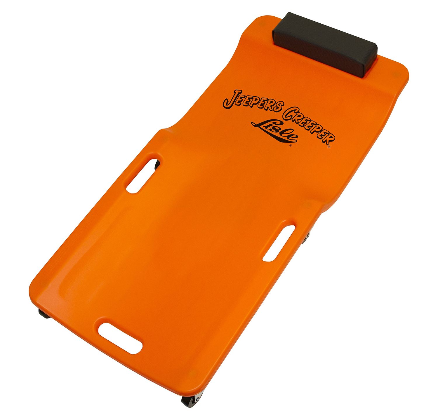 Lisle 93202 Neon Orange Low Profile Plastic Creeper