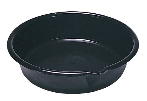 Lisle 17932 Drain Pan - 6 Quart Capacity - Black