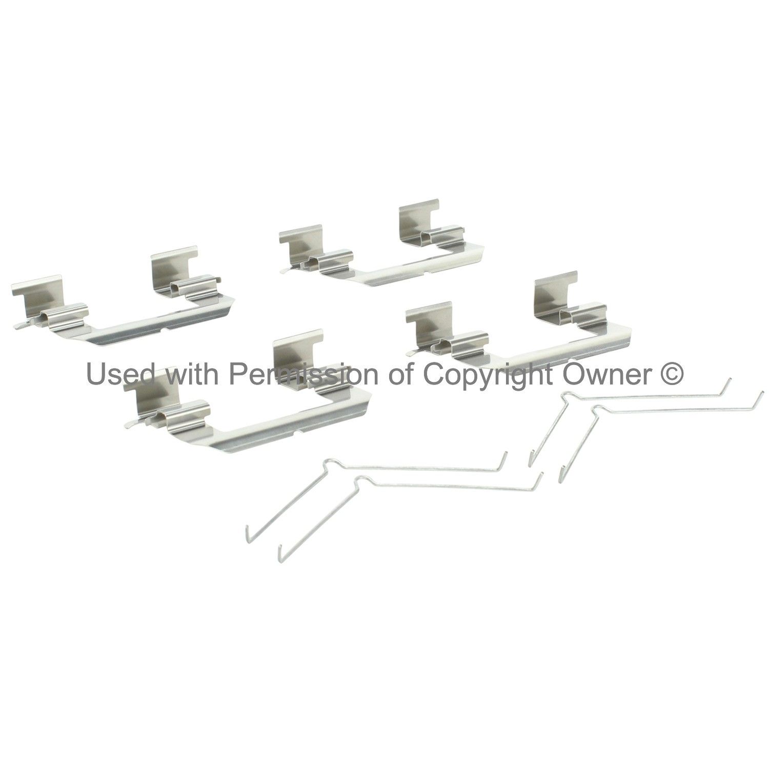 Disc Brake Pad SetPremium Ceramic Brake Pads with Hardware Quality