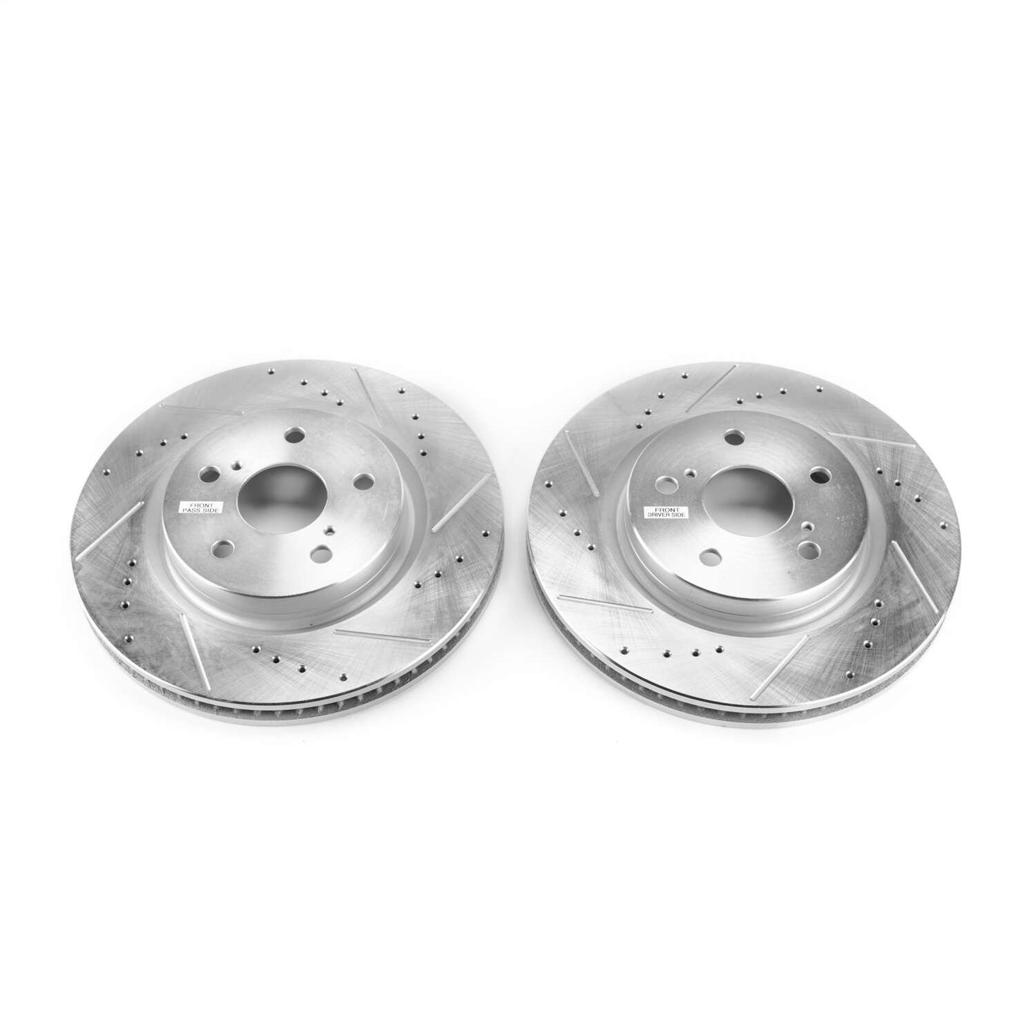 Powerstop Jbr1763Xpr Disc Brake Rotor Set For Select 18-25 Lexus Toyota Models