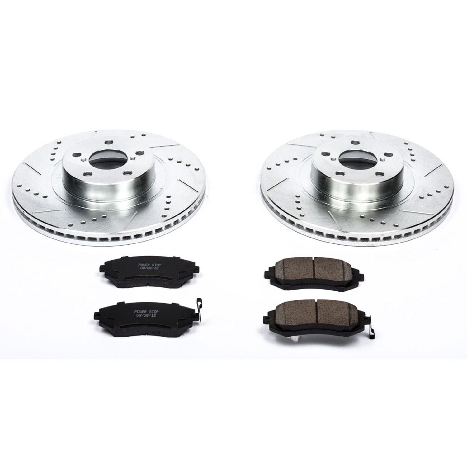 PowerStop K3038 Disc Brake Kit For 04-12 Baja Forester Impre