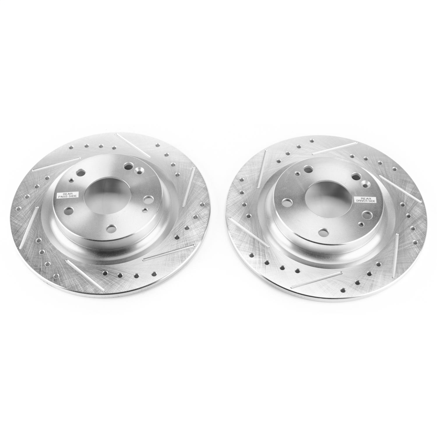 PowerStop JBR1747XPR Disc Brake Rotor Set For 17-20 Honda Civic