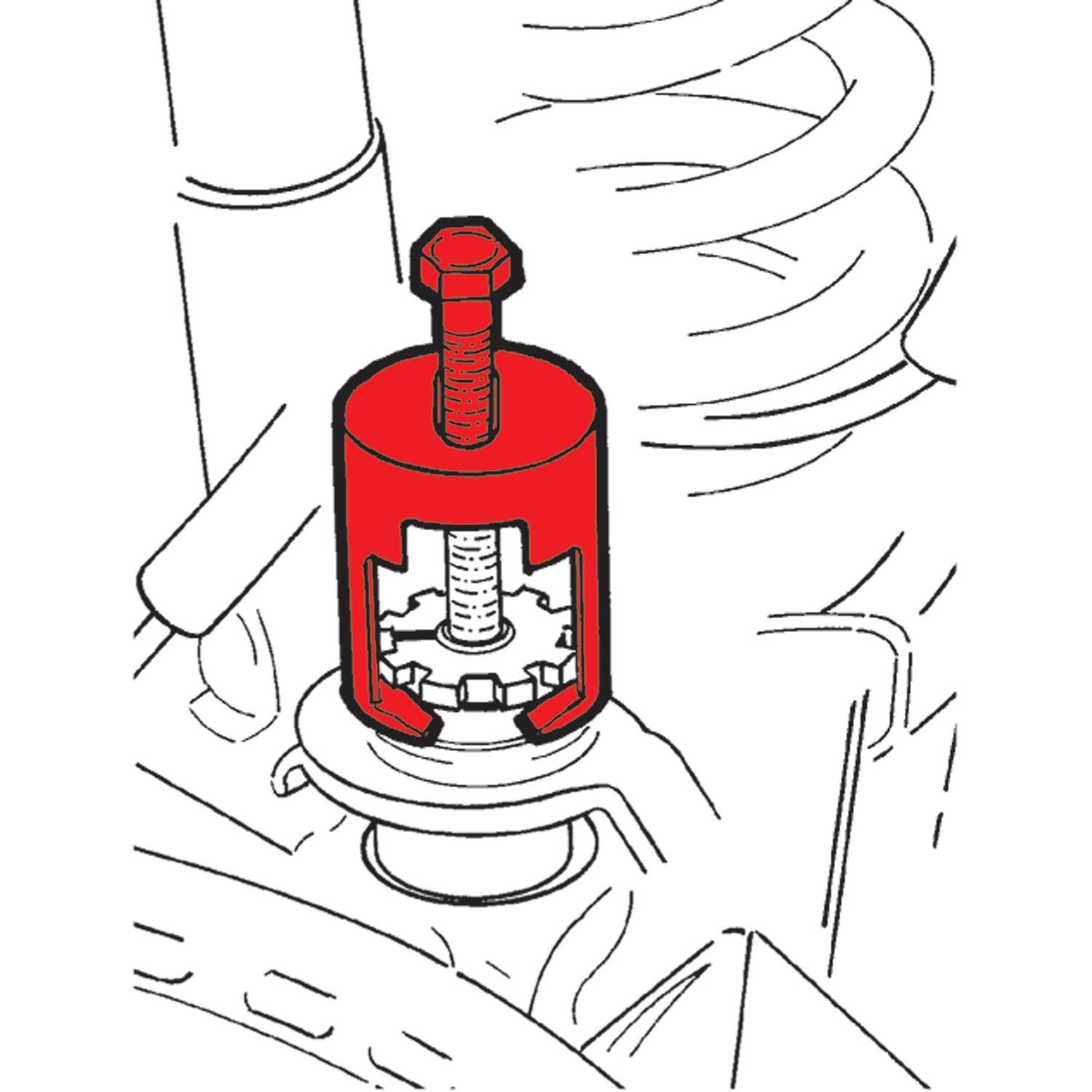 SPC Performance 77880 Chassis Alignment Tool Front