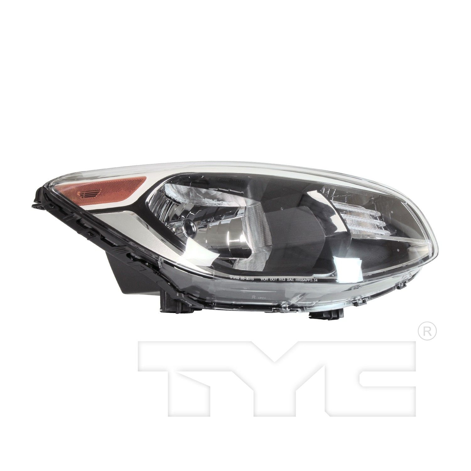 TYC 20-9515-00-9 CAPA Certified Headlight Assembly For 14-19 Kia Soul - Bild 4 von 12