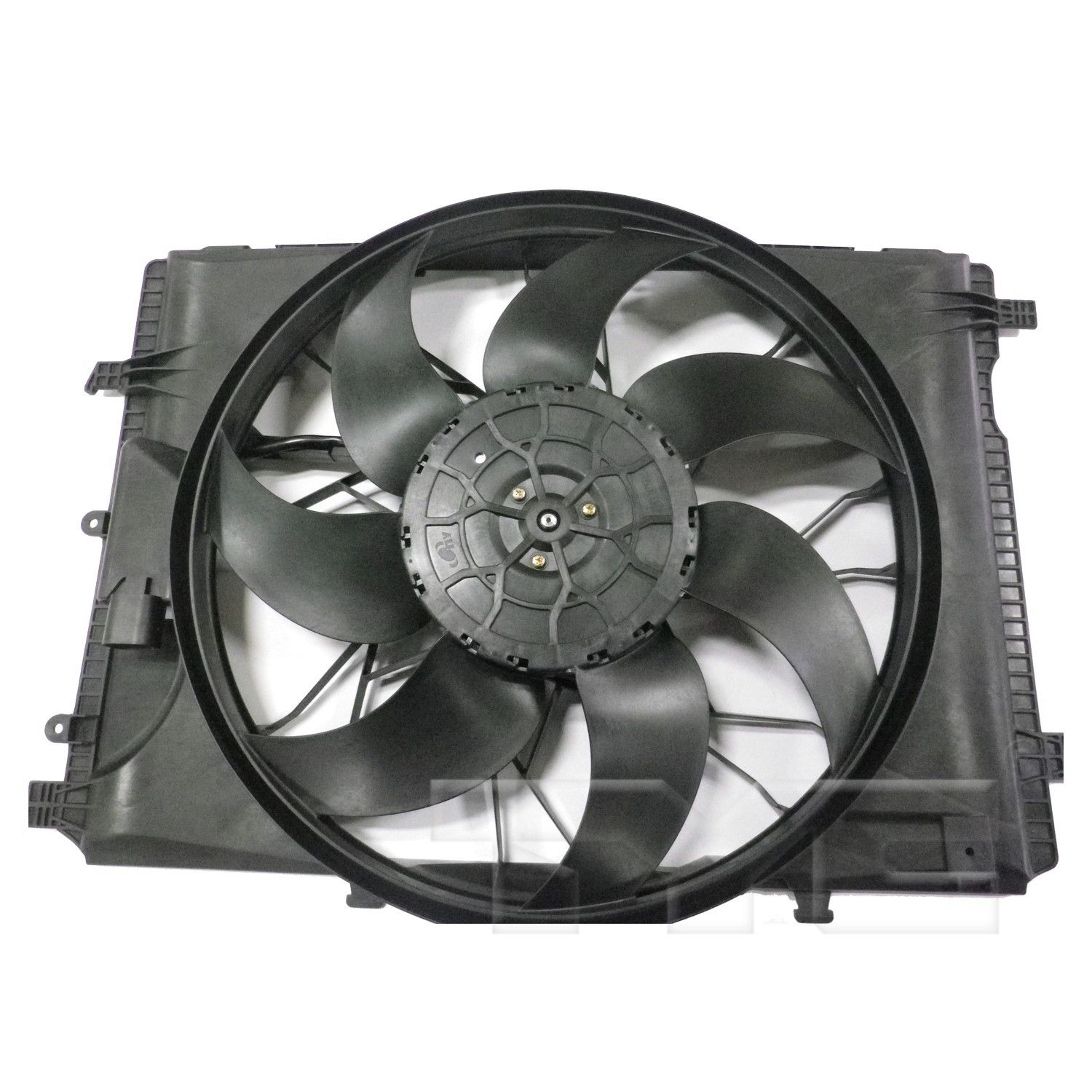 TYC 623130 Dual Radiator and Condenser Fan Assembly