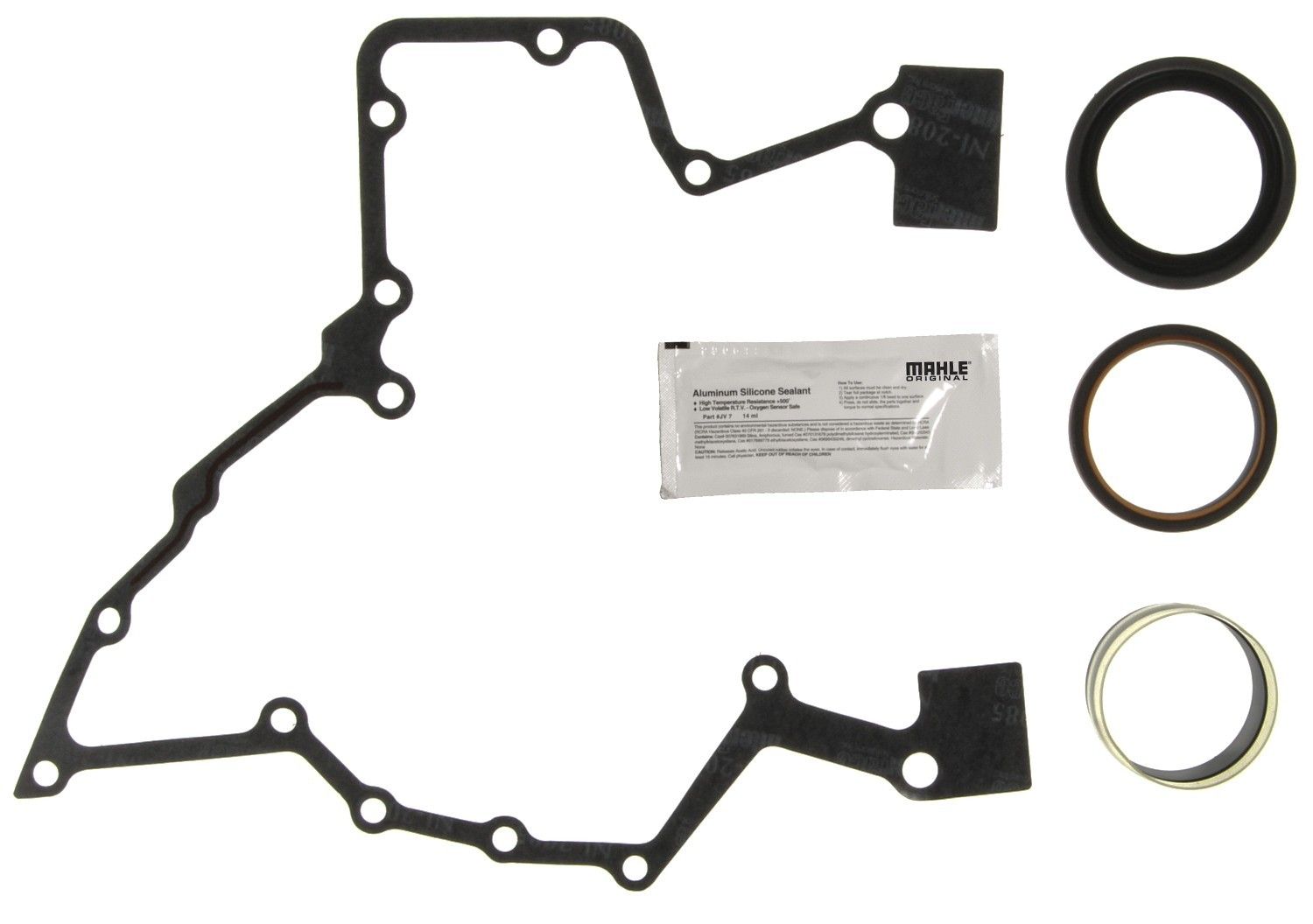 MAHLE JV5076 Engine Timing Cover Gasket Set For Select 03-18 Dodge Ram Models
