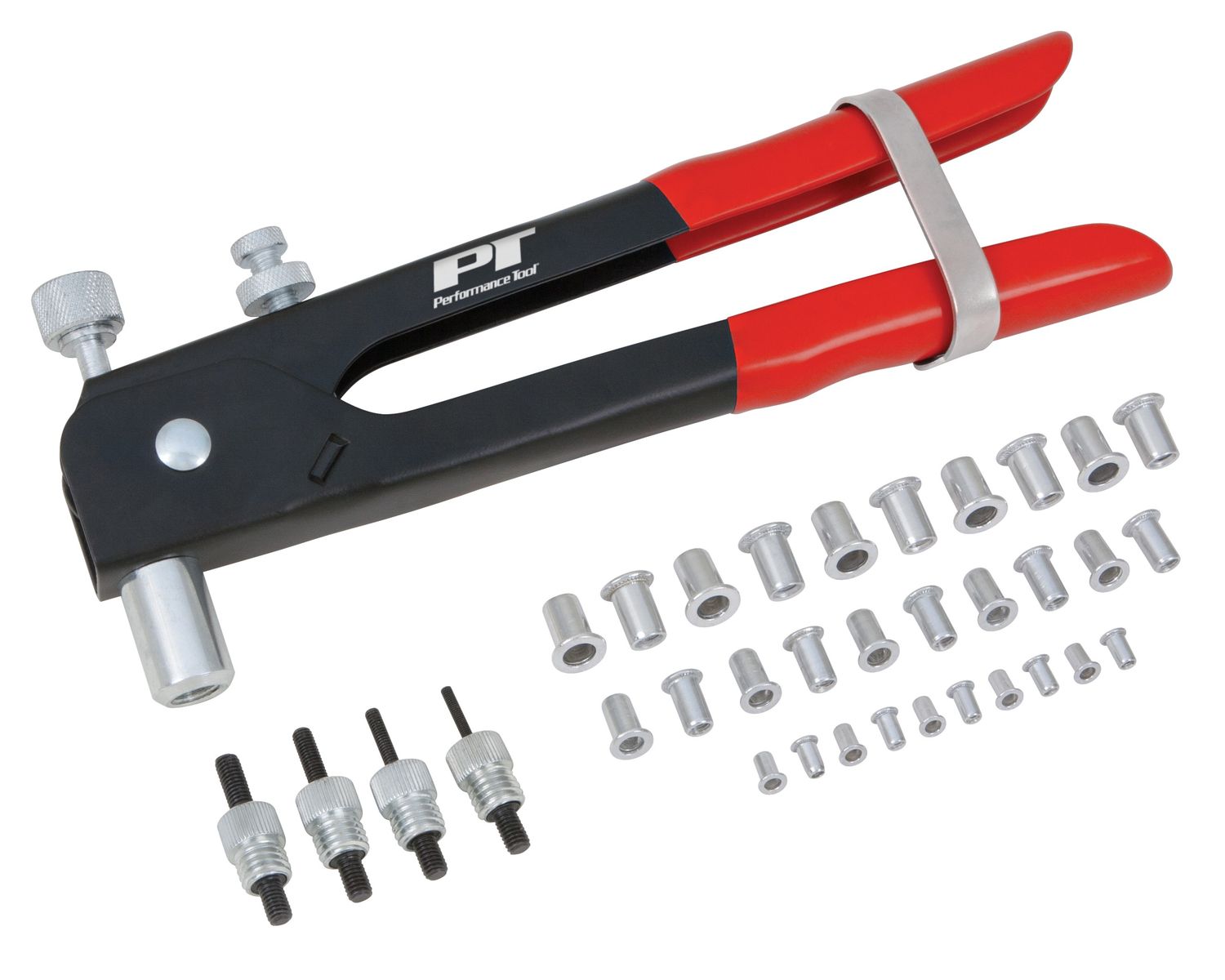 Performance Tool W2007 45 Piece Threaded Insert Rivet Kit
