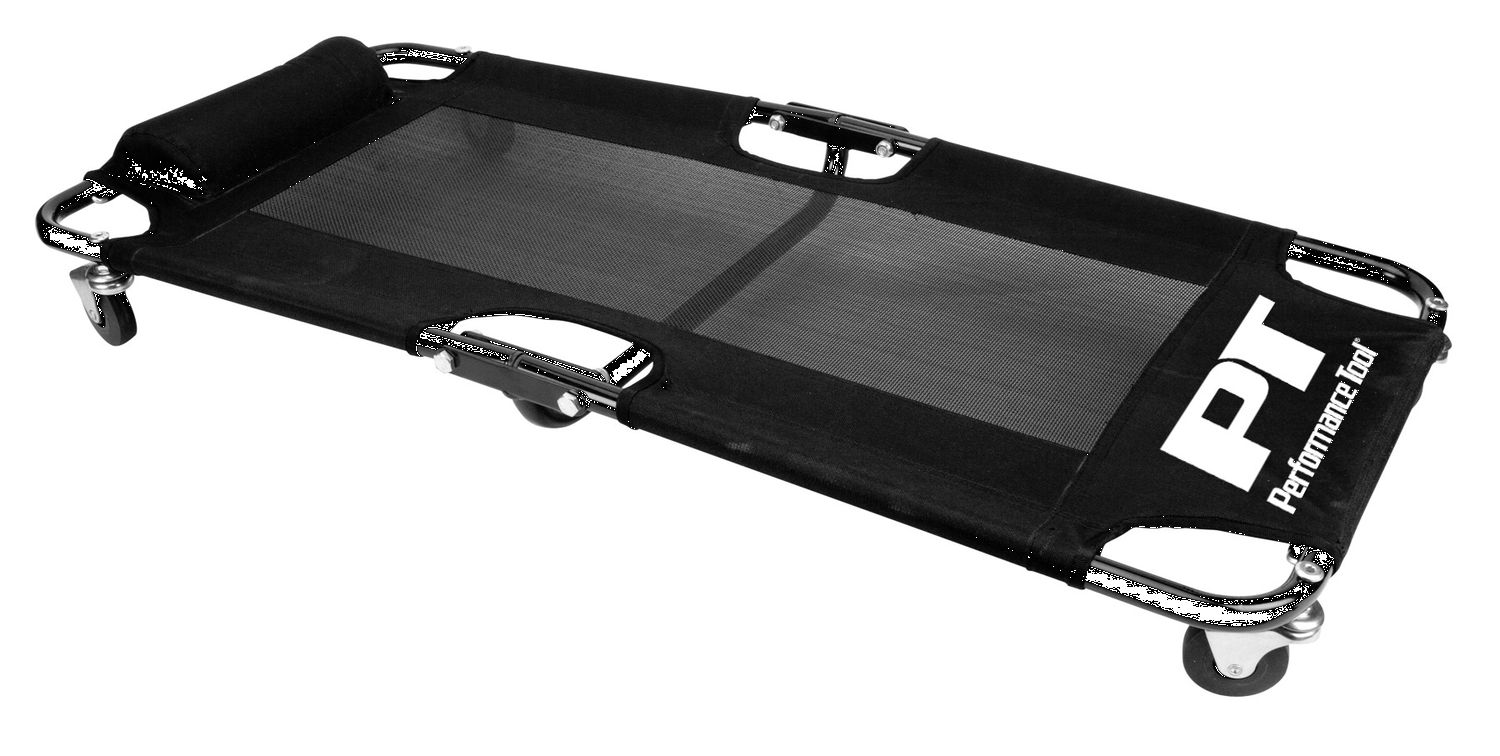 Performance Tool W85028 40 Inch Folding Creeper Cool Weave