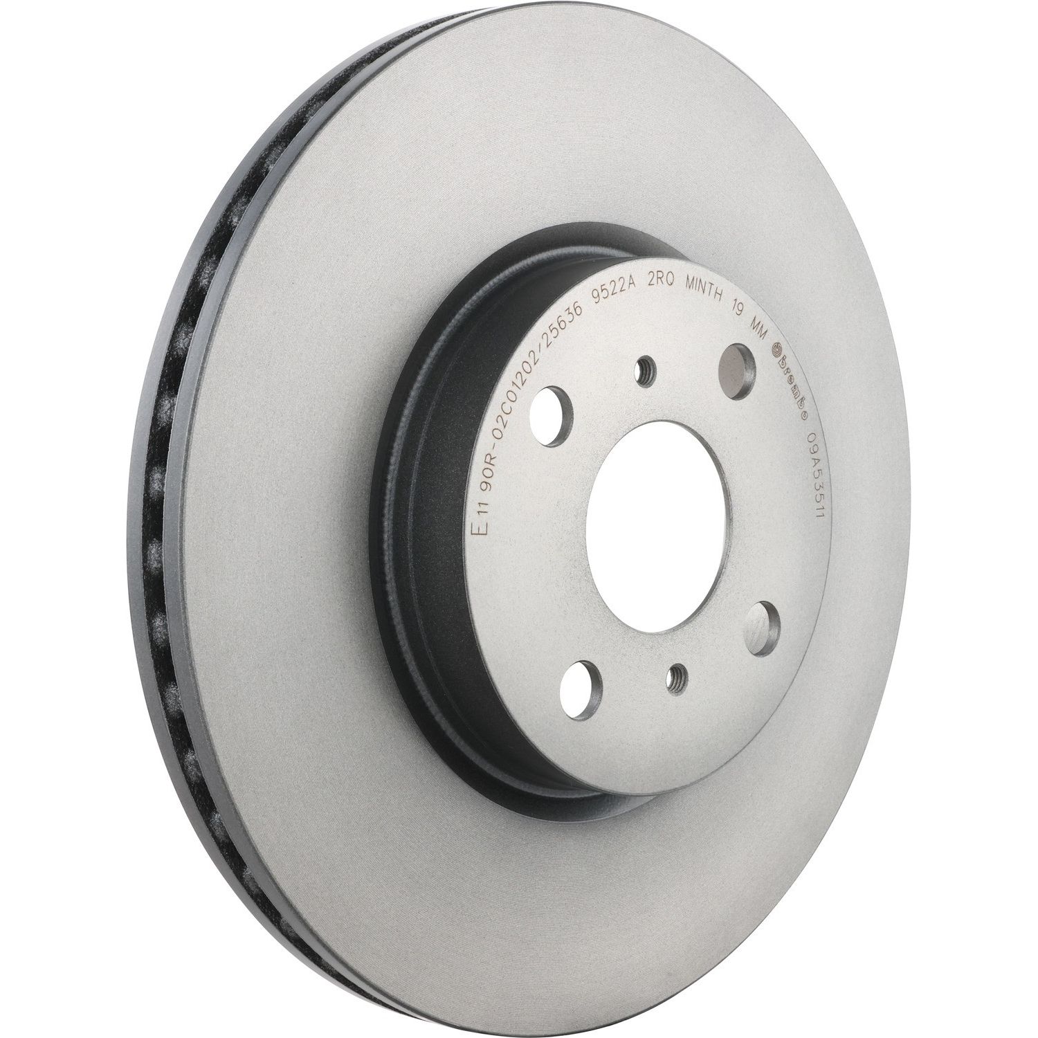 Brembo 09.A535.11 Disc Brake Rotor For 12-19 Toyota Yaris