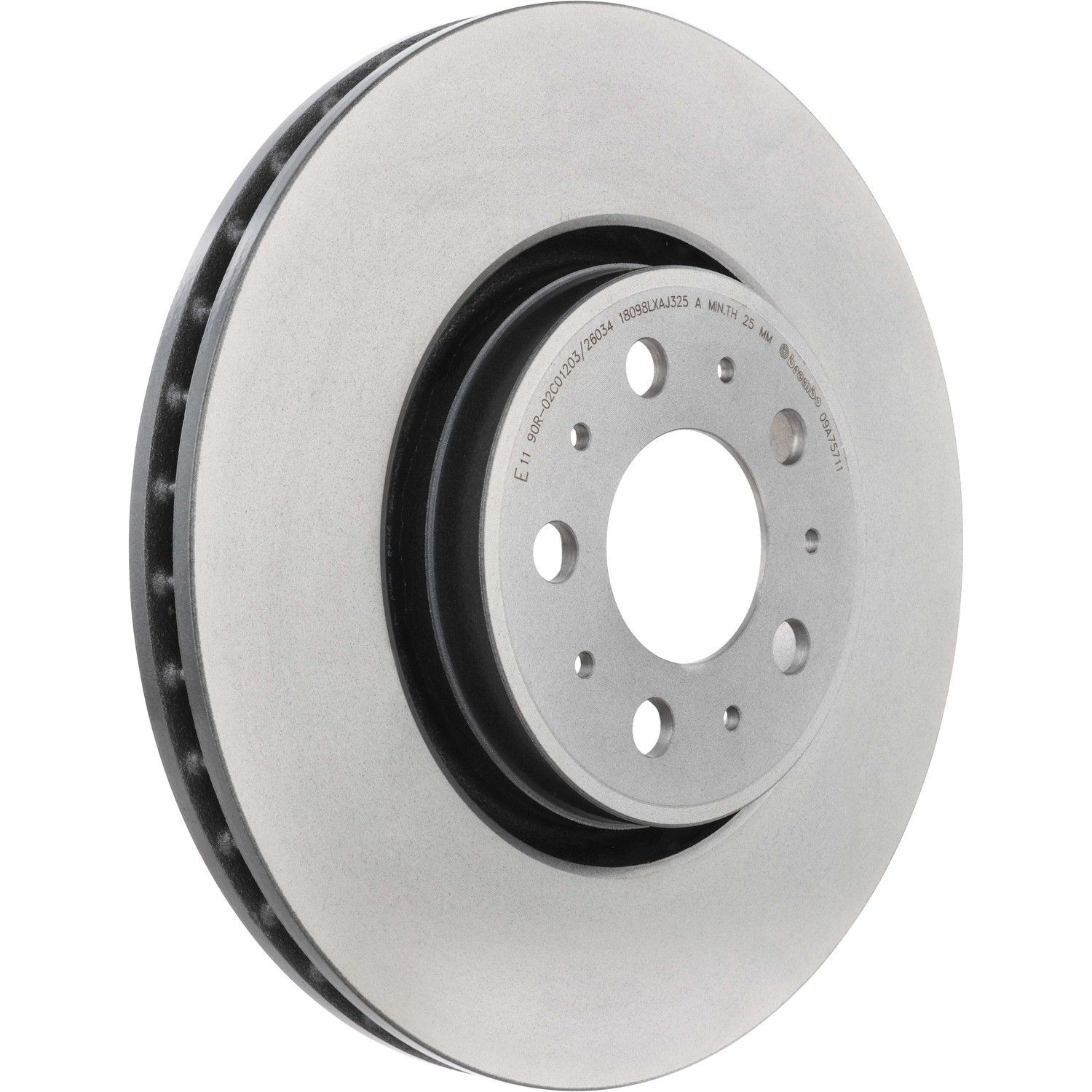 Brembo 09.A757.11 Disc Brake Rotor For 99-09 Volvo S60 S80 V70 XC70
