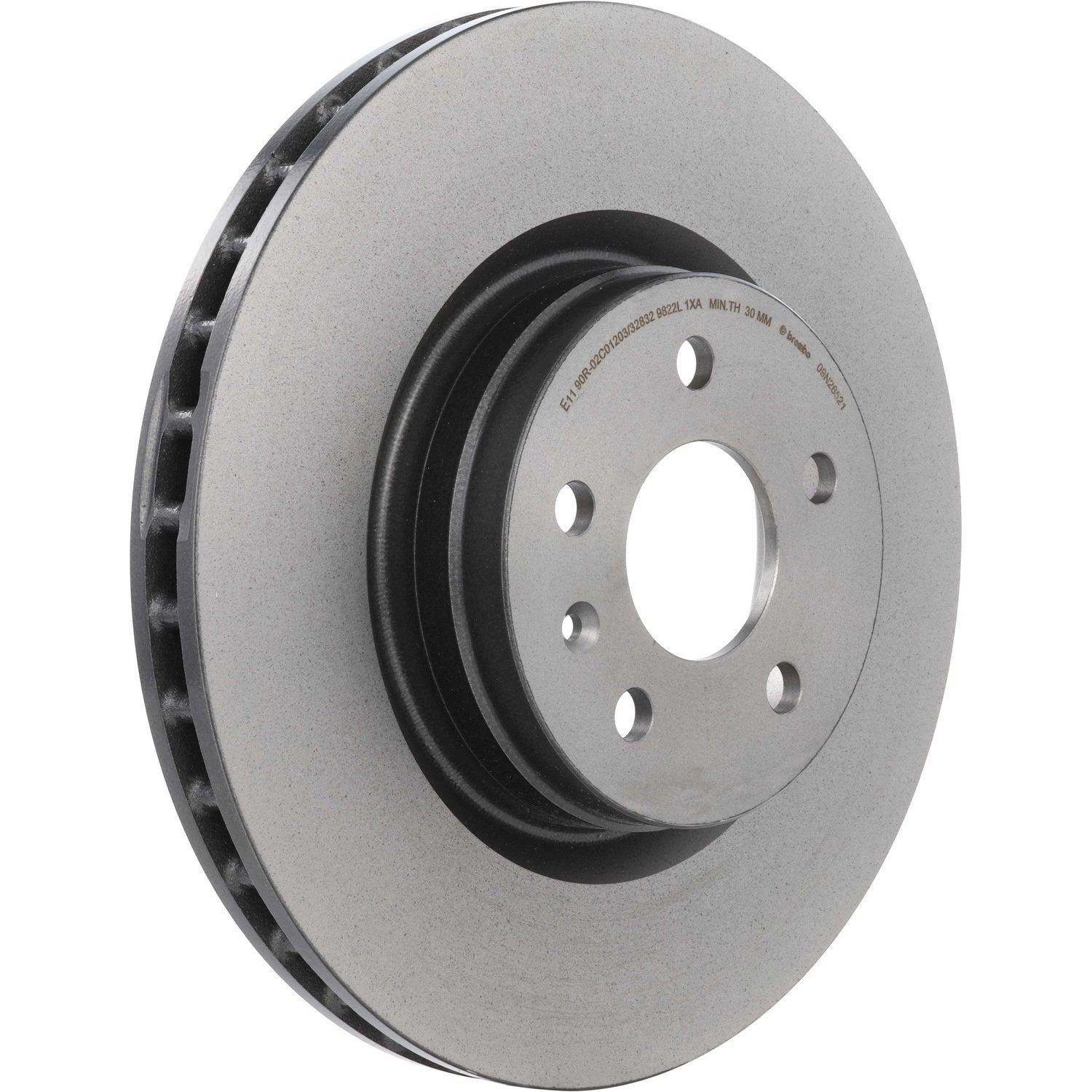 Brembo 09.N265.21 Disc Brake Rotor For 12-21 Tesla S X