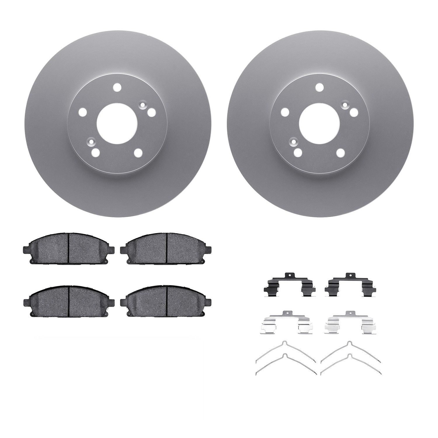 Dynamic Friction 4312-59029 Disc Brake Kit For 03-06 Acura MDX