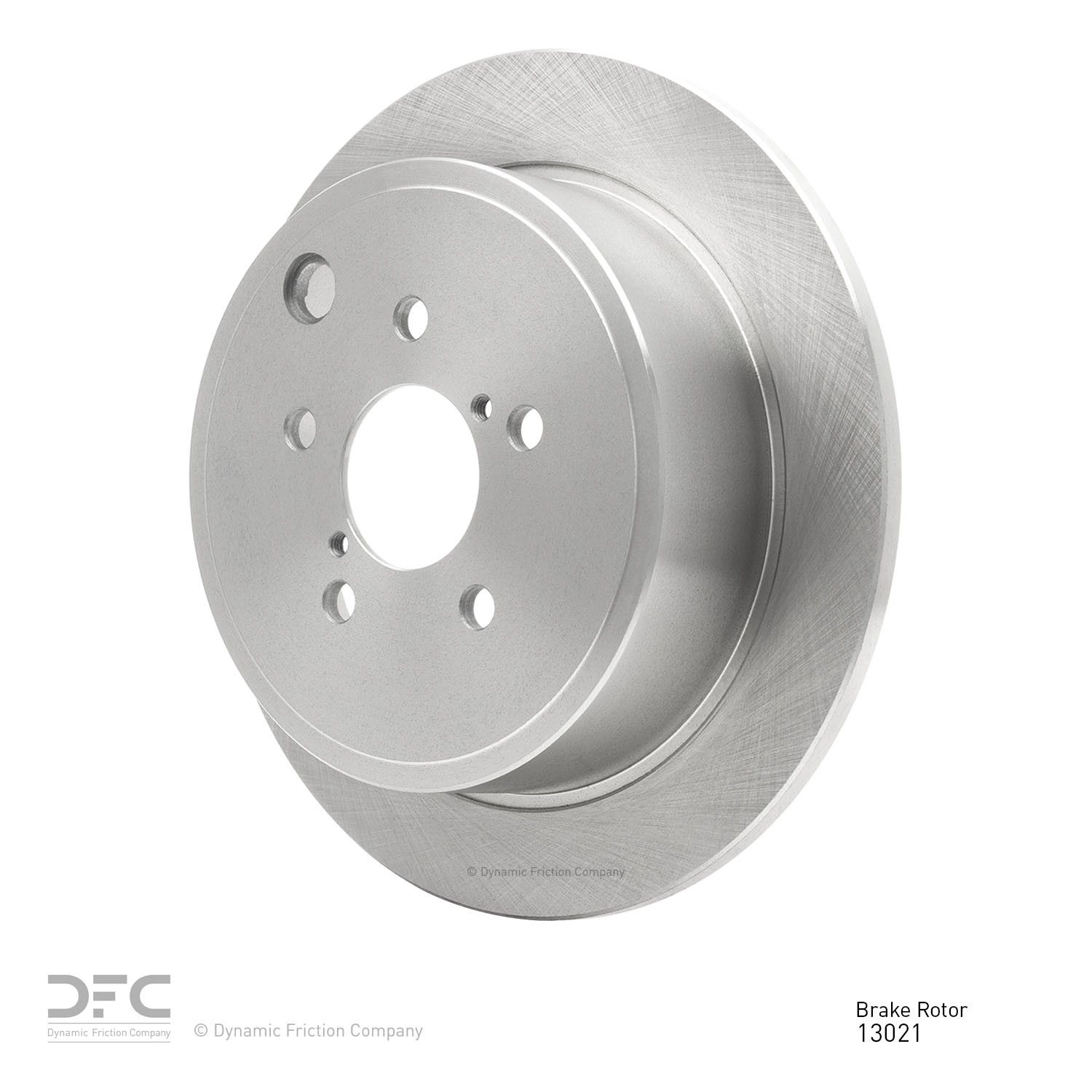 Dynamic Friction 600-13021 Disc Brake Rotor For Select 08-15 Subaru Models