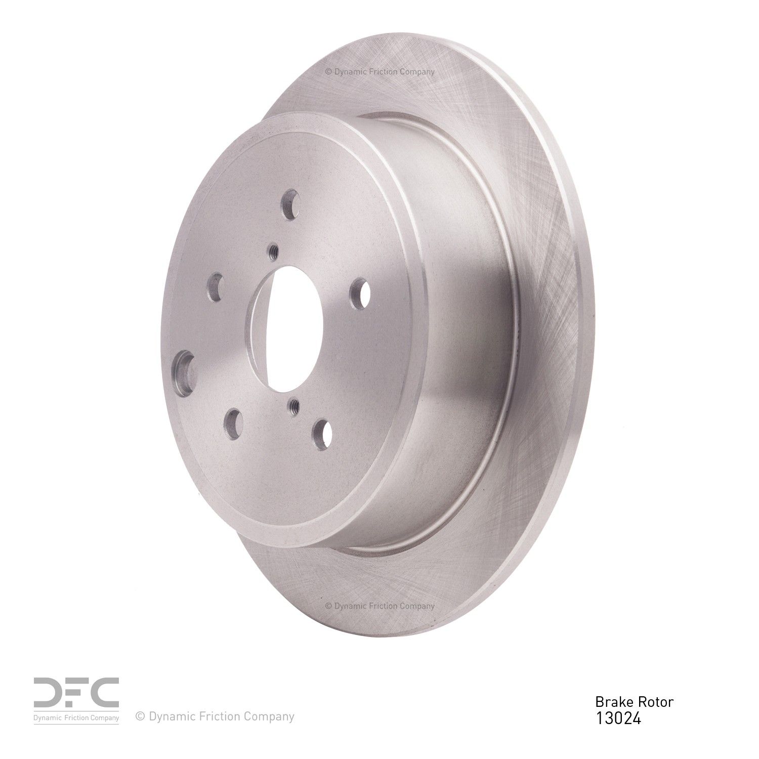 Dynamic Friction 600-13024 Disc Brake Rotor For 15-21 Subaru WRX