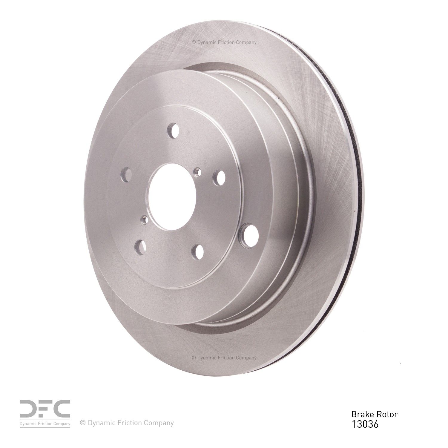 Dynamic Friction 600-13036 Disc Brake Rotor For 06-14 Subaru B9 Tribeca Tribeca
