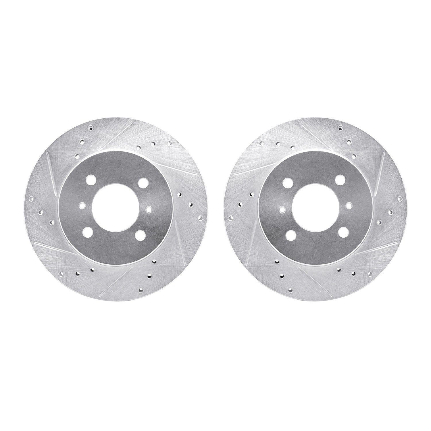 Dynamic Friction 7002-72028 Disc Brake Rotor Set For 98-07 Lancer Mirage