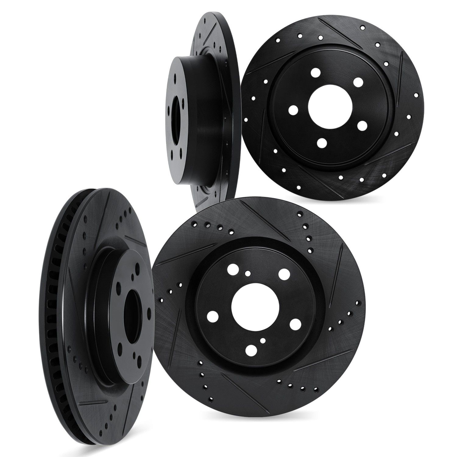 Dynamic Friction 8004-67009 Disc Brake Rotor Set For 02-04 I35 Maxima
