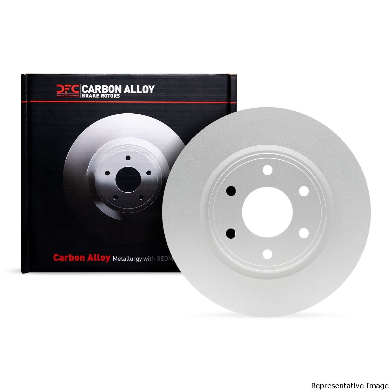 Dynamic Friction 900-02084D DFC Hi-Carbon Alloy GEOMET Coated Rotor
