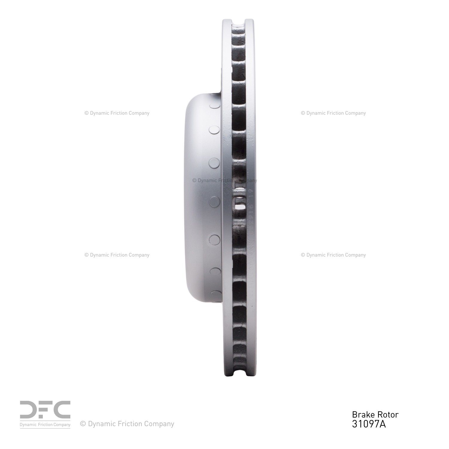 Dynamic Friction 900-31097A Disc Brake Rotor For Select 11-19 BMW Models