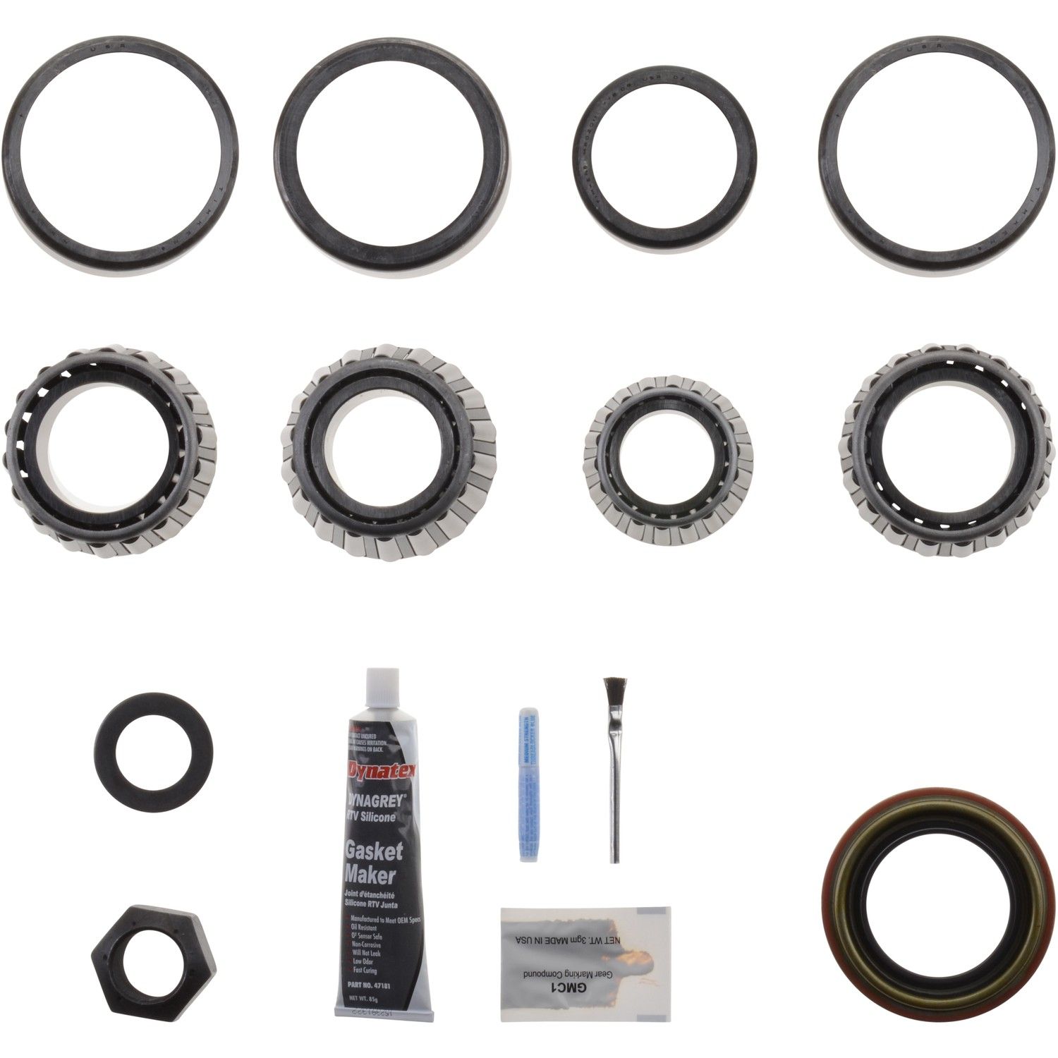 Dana 10043644 Standard Axle Differential Bearing And Seal Kit Dana 80