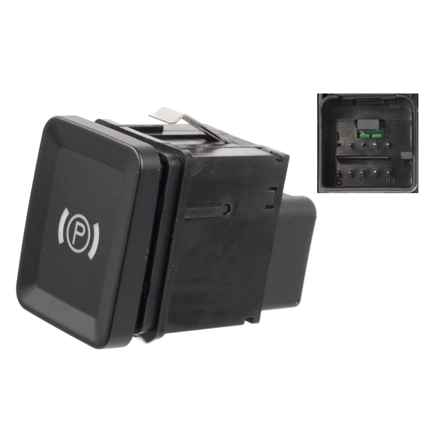 Febi 37606 Switch for parking brake For 06-11 Volkswagen Passat Passat CC
